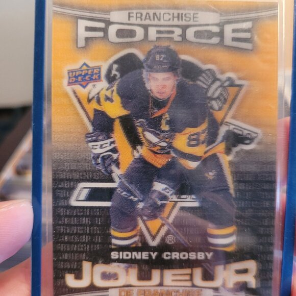 2016-17 TIM HORTONS UD FRANCHISE FORCE SIDNEY CROSBY Insert Card # FF-8 Hockey - Picture 1 of 1